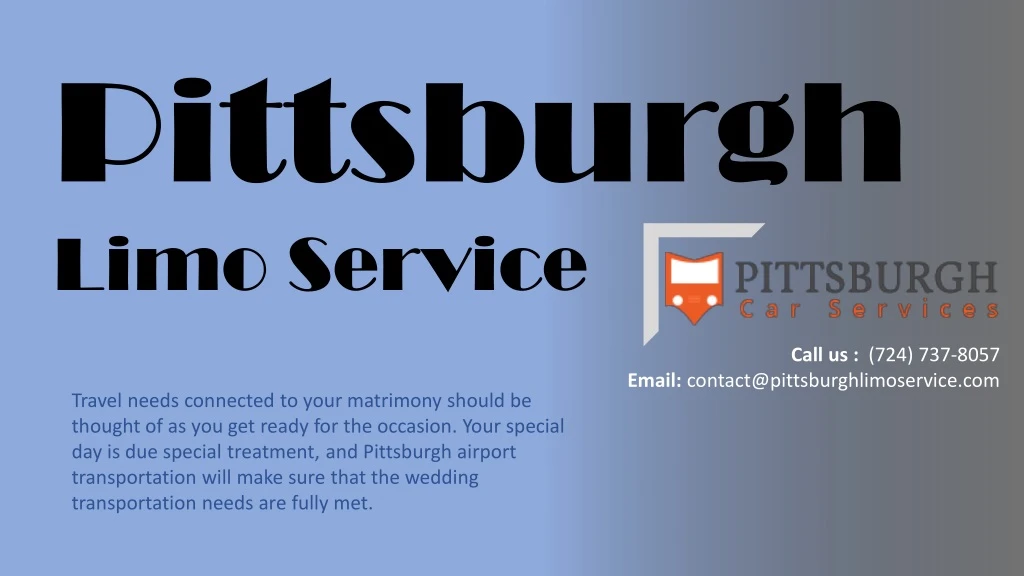 pittsburgh limo service