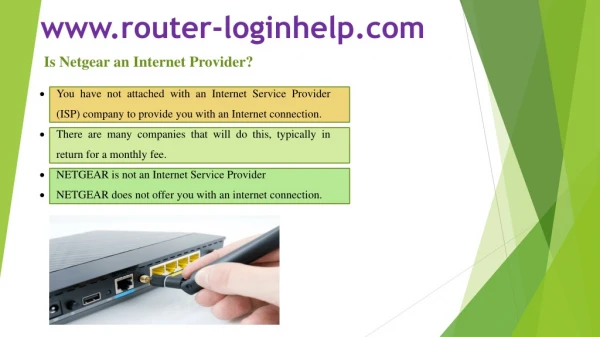 Is Netgear an Internet Provider?