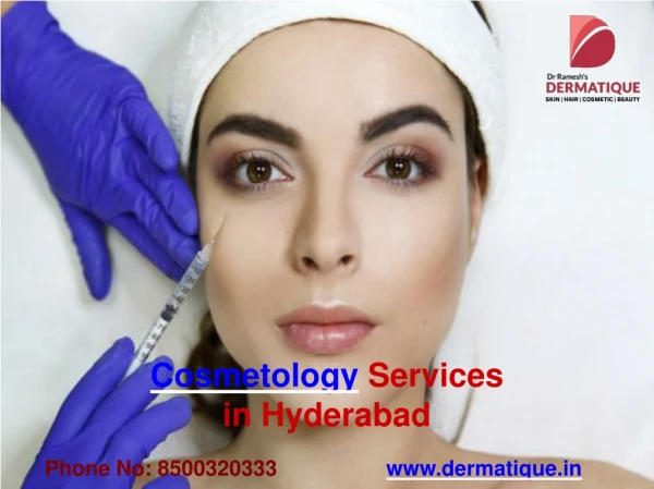 Cosmetology Services in Hyderabad