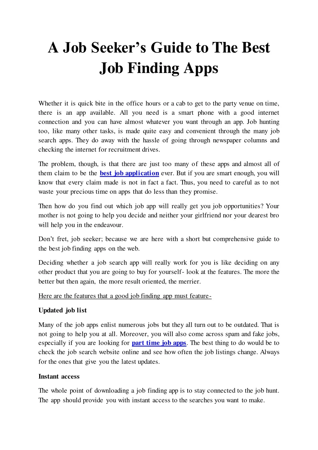 a job seeker s guide to the best job finding apps
