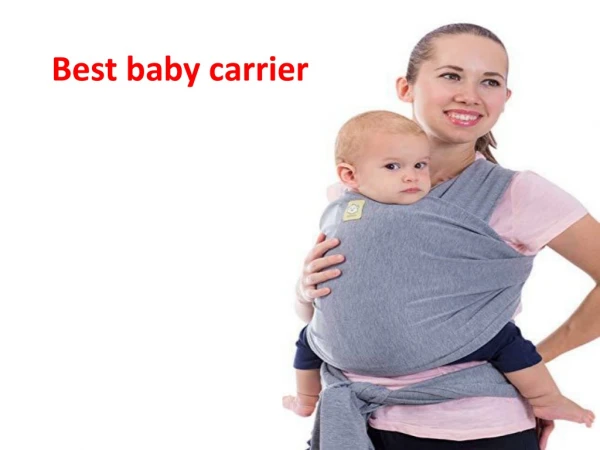 Best baby carrier