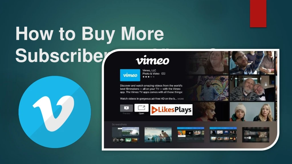 how to buy more subscribers on vimeo