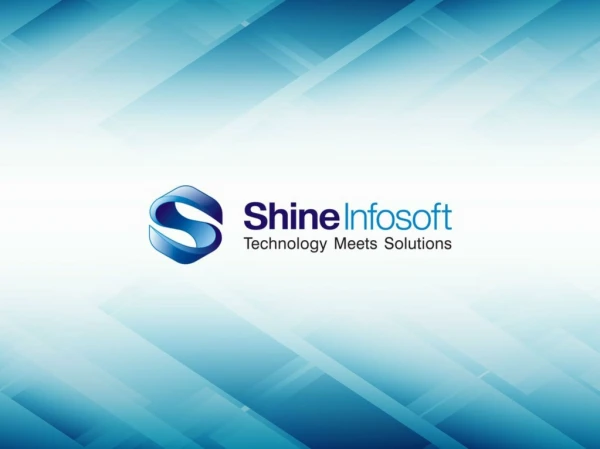 Mobile app development - shine infosoft