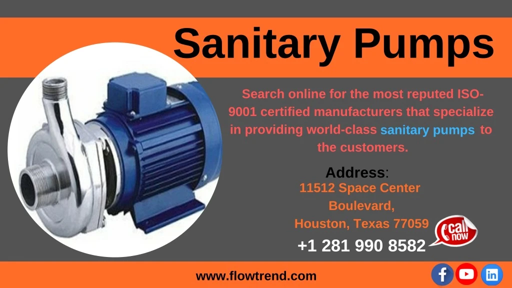 sanitary pumps