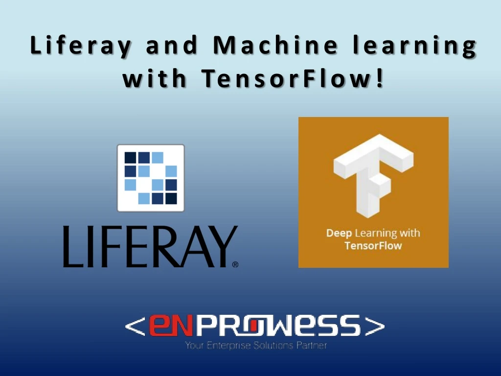 liferay and machine learning with tensorflow