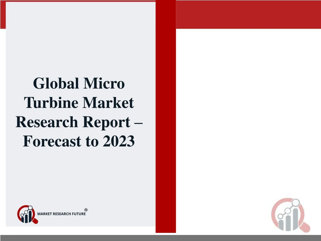 global micro turbine market research report