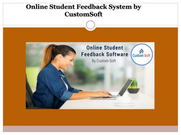 Online Student Feedback Software by CustomSoft