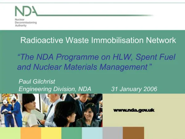 Radioactive Waste Immobilisation Network