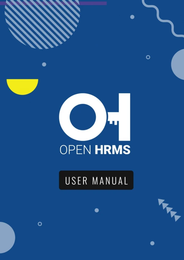 Open HRMS User Manual