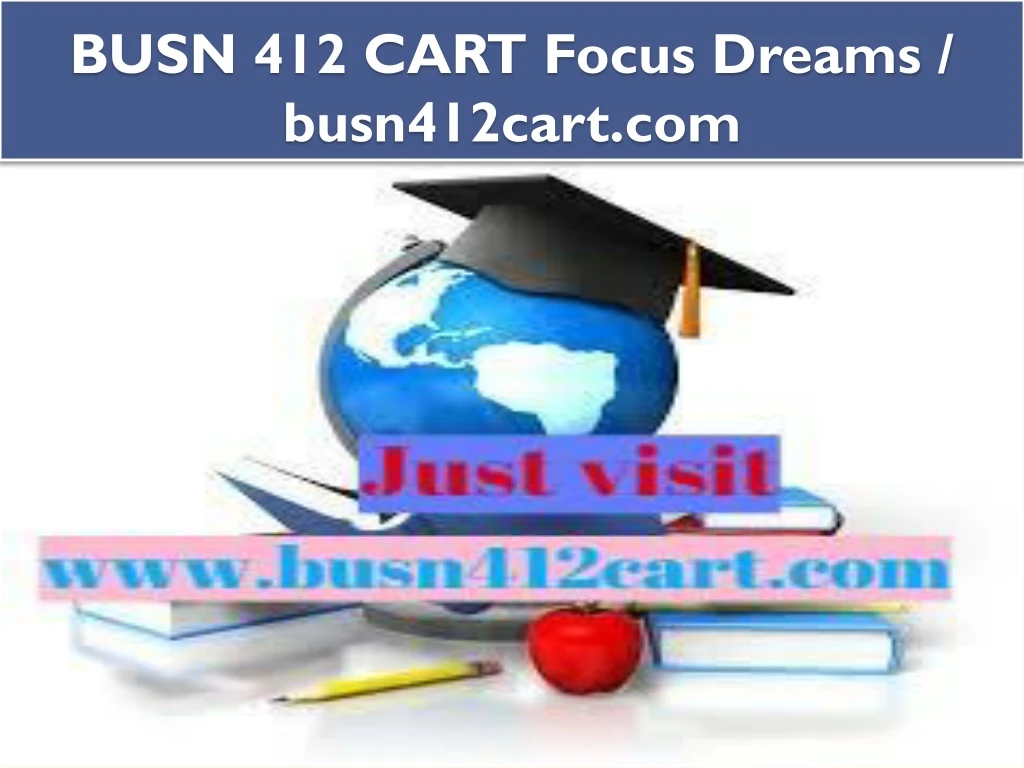 busn 412 cart focus dreams busn412cart com