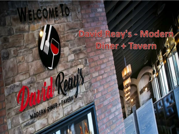 David Reay's - Modern Diner Tavern