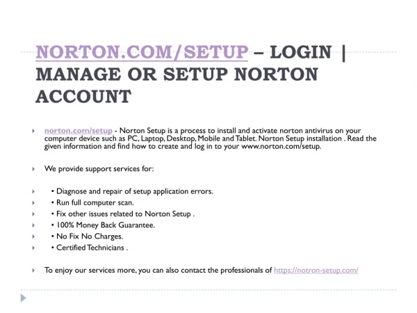 norton com setup login manage or setup norton account