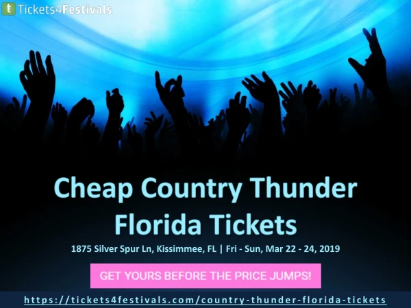 2019 Country Thunder Florida Tickets Cheap