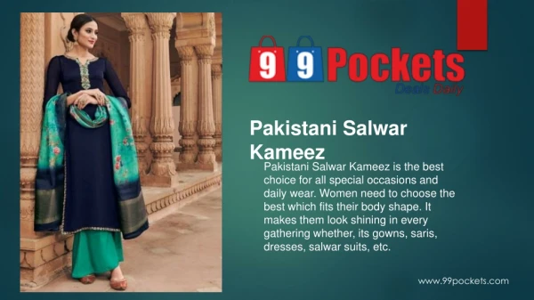 Buy Pakistani Salwar Kameez