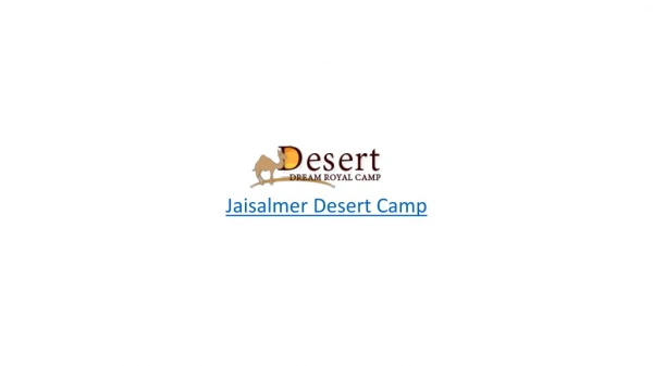 Best Royal Luxury Desert Camp