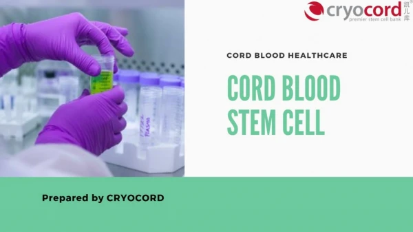 Malaysia's First Umbilical Cord Blood Stem Cell Storage.