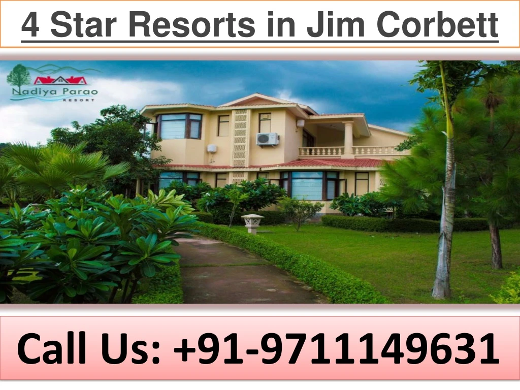 4 star resorts in jim corbett
