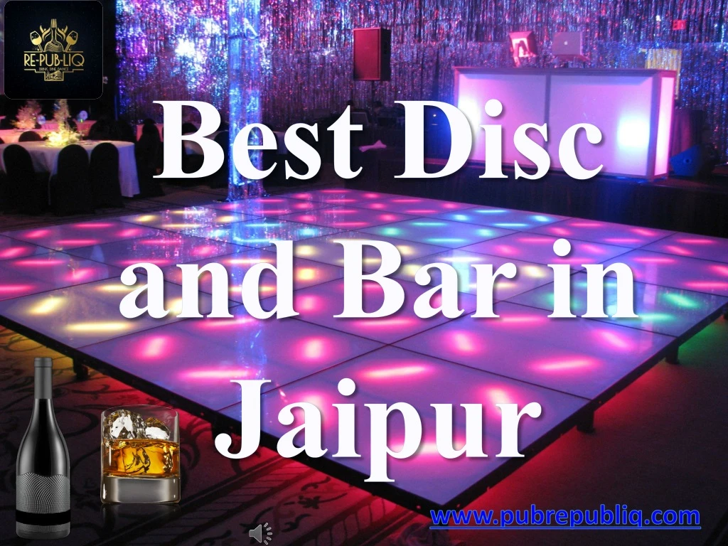 best disc and bar in jaipur