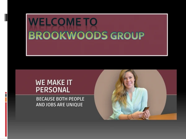 Staffing, Recruiting and Program Management Services at brookwoods.com