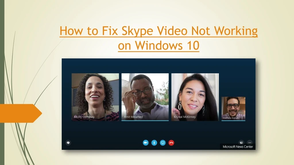 how to fix skype video not working on windows 10