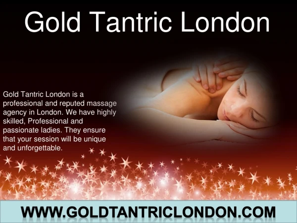 Experience Professional Couple Massage In London – Gold Tantric London