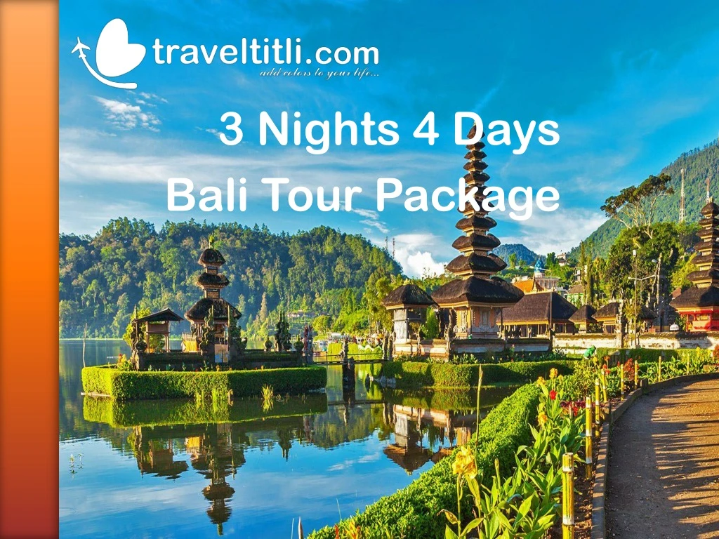 3 nights 4 days bali tour package