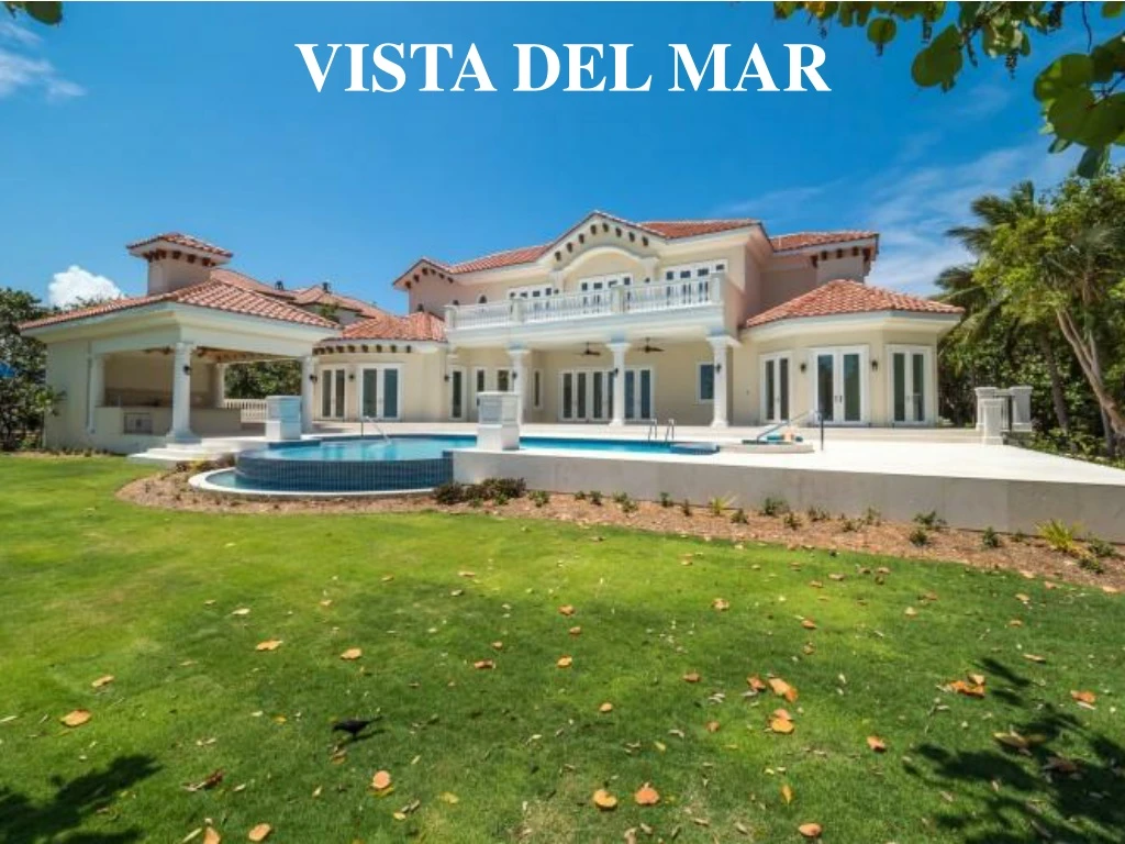 vista del mar