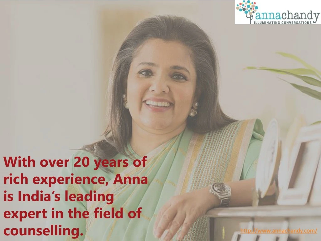with over 20 years of rich experience anna