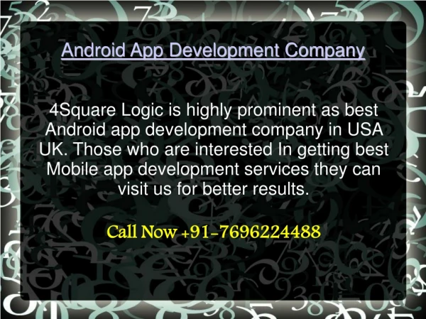 PHP Development Company 4 Square Logic