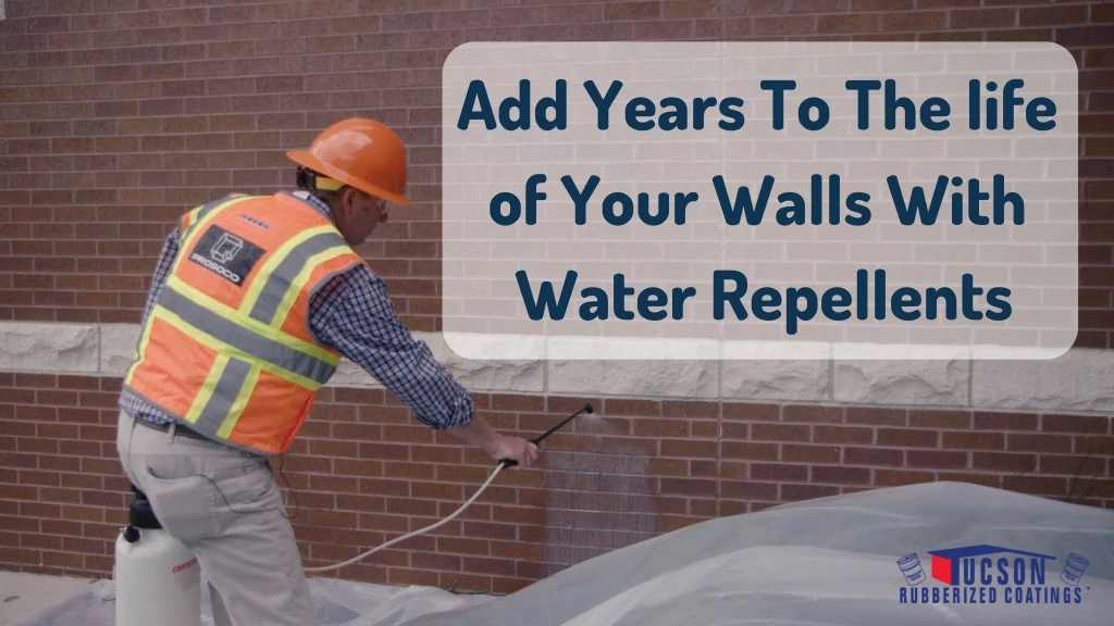add years to the life of your walls with water