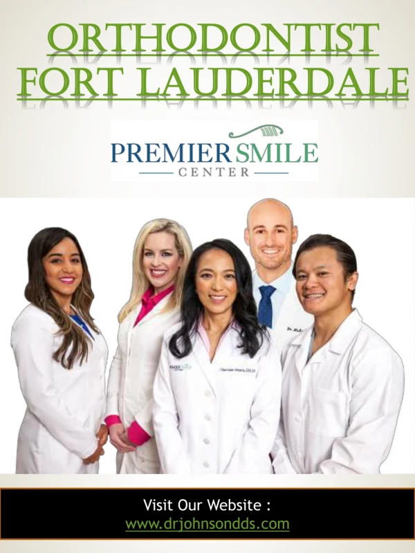 Teeth Whitening & Invisalign Fort Lauderdale