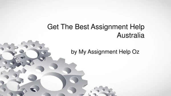 Get The Best Assignment Help Australia