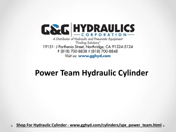 Power Team Hydraulic Cylinder
