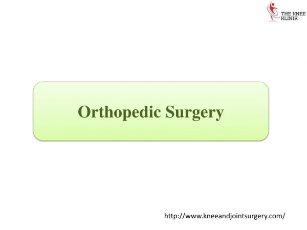 Best Orthopedic Doctor|Surgery In Pune|The Knee Klinik