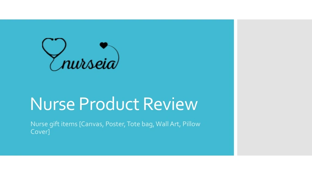nurse product r eview