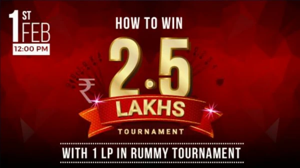 How to win 2.5 Lacs with 1 Loyalty Point in Rummy Online
