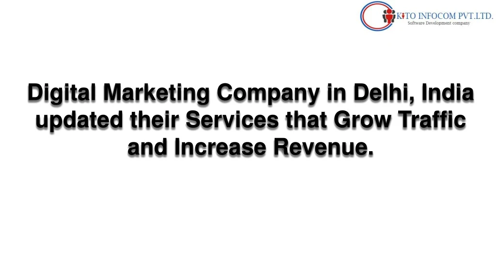 digital marketing company in delhi india updated