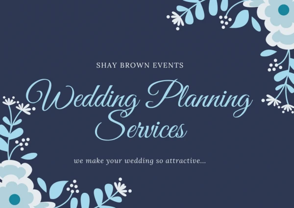 Wedding Planning Services