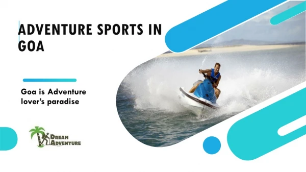 Enjoy Adventure Sports in Goa With Dream Adventure
