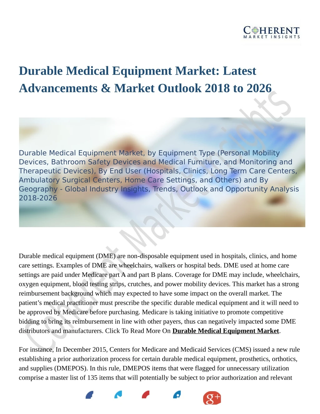 durable medical equipment market latest