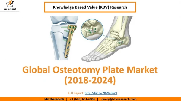 Osteotomy Plate Market- KBV Research