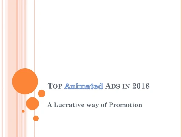 Best Animated Ads in 2018