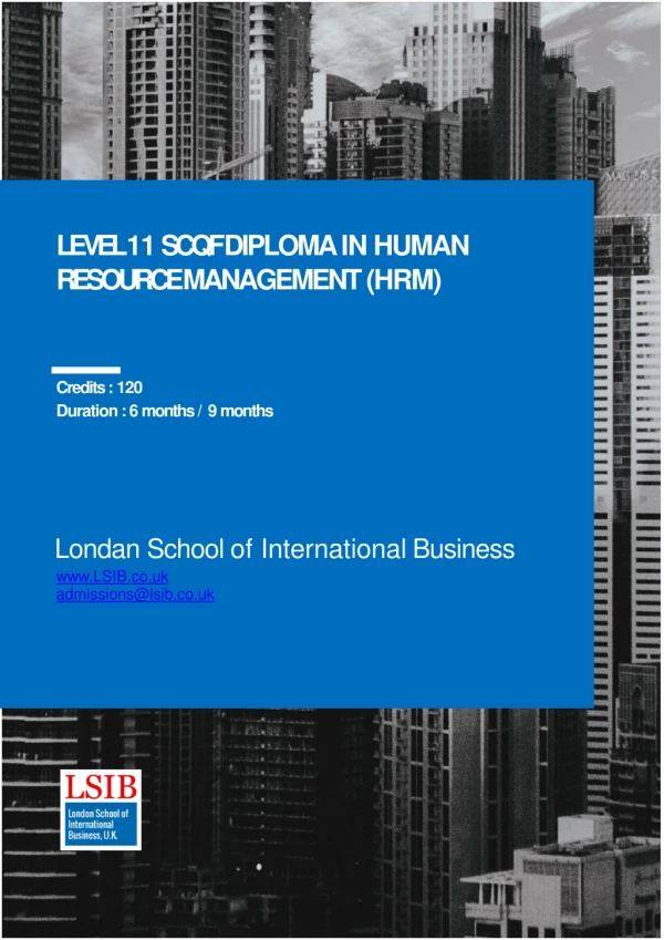 Level 11 SCQF Diploma in Human Resource Management.pptx