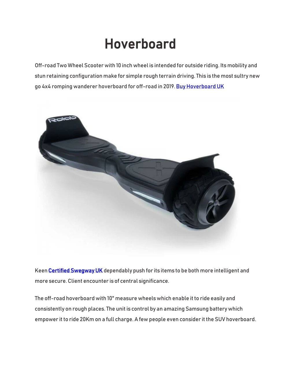 hoverboard hoverboard