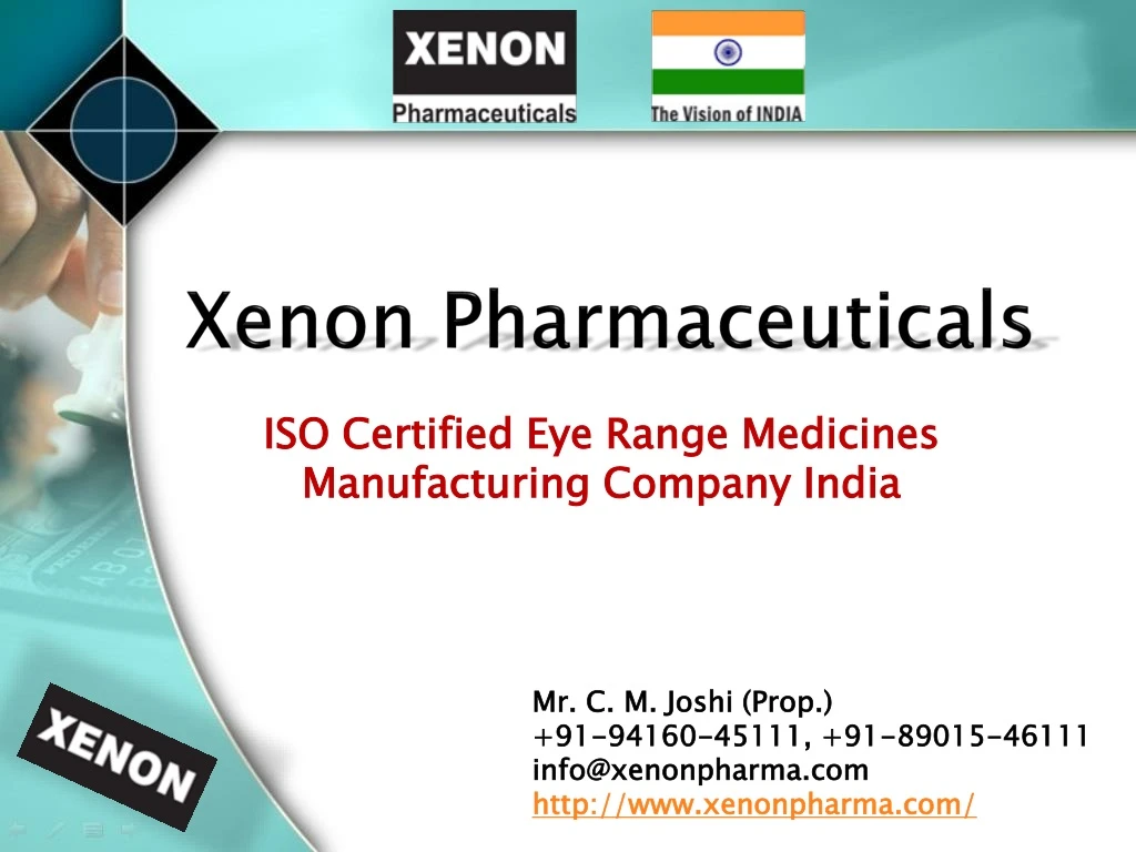 xenon pharmaceuticals corporate presentation