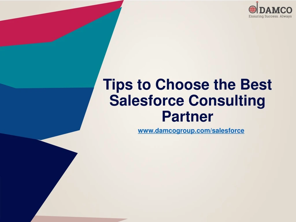 tips to choose the best salesforce consulting partner