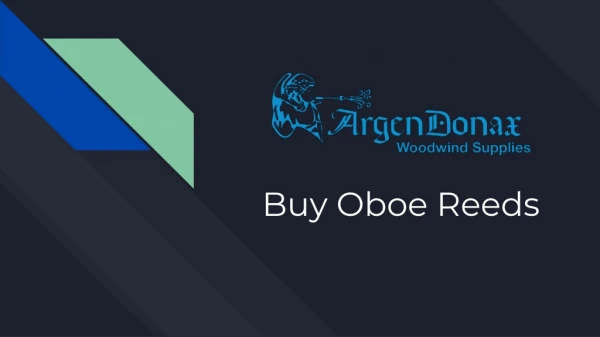 Buy Oboe Reeds - Argendonax