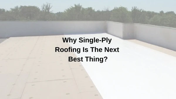 Single-Ply Roofing Havertown, PA