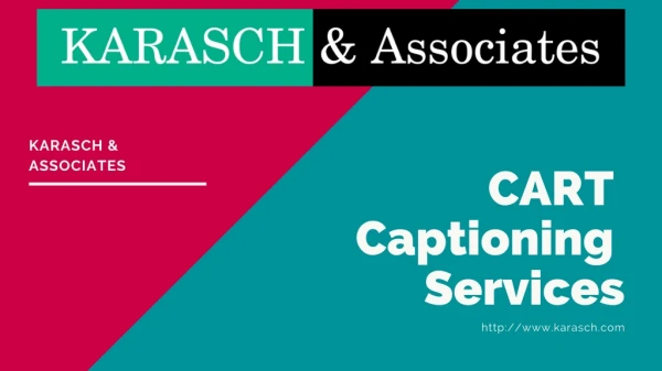 CART Captioning Services