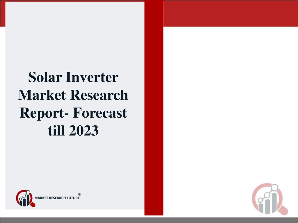 solar inverter market research report forecast